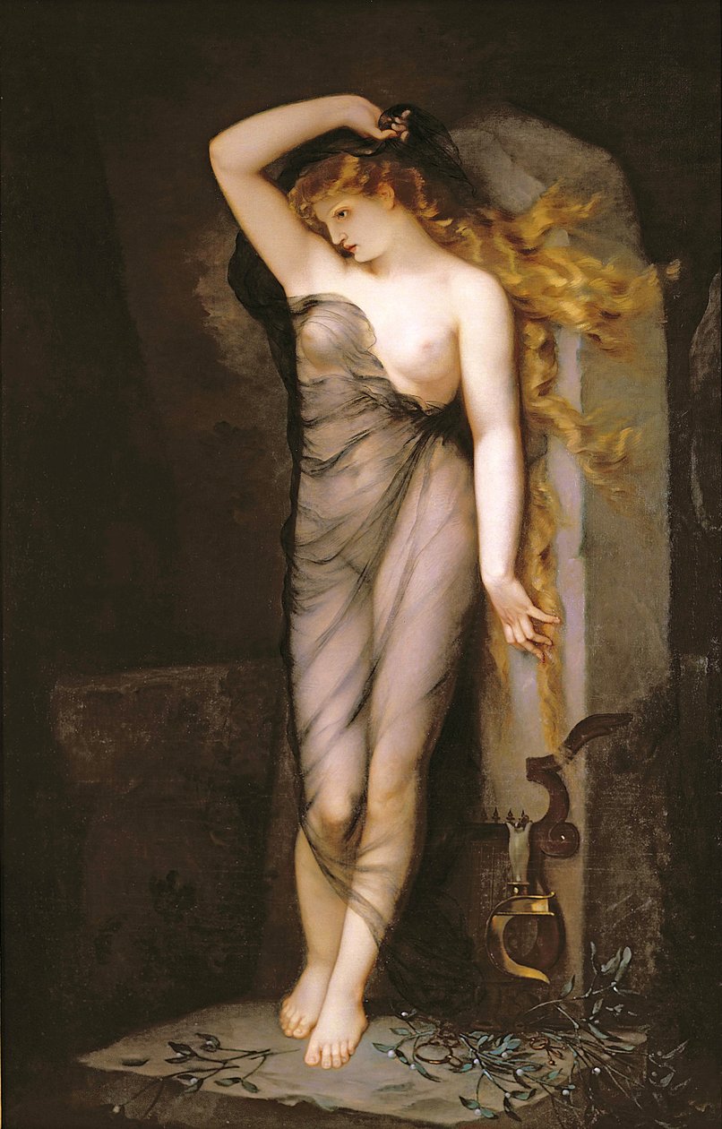 Velleda, 1869 előtt alkotó: Charles Voillemot