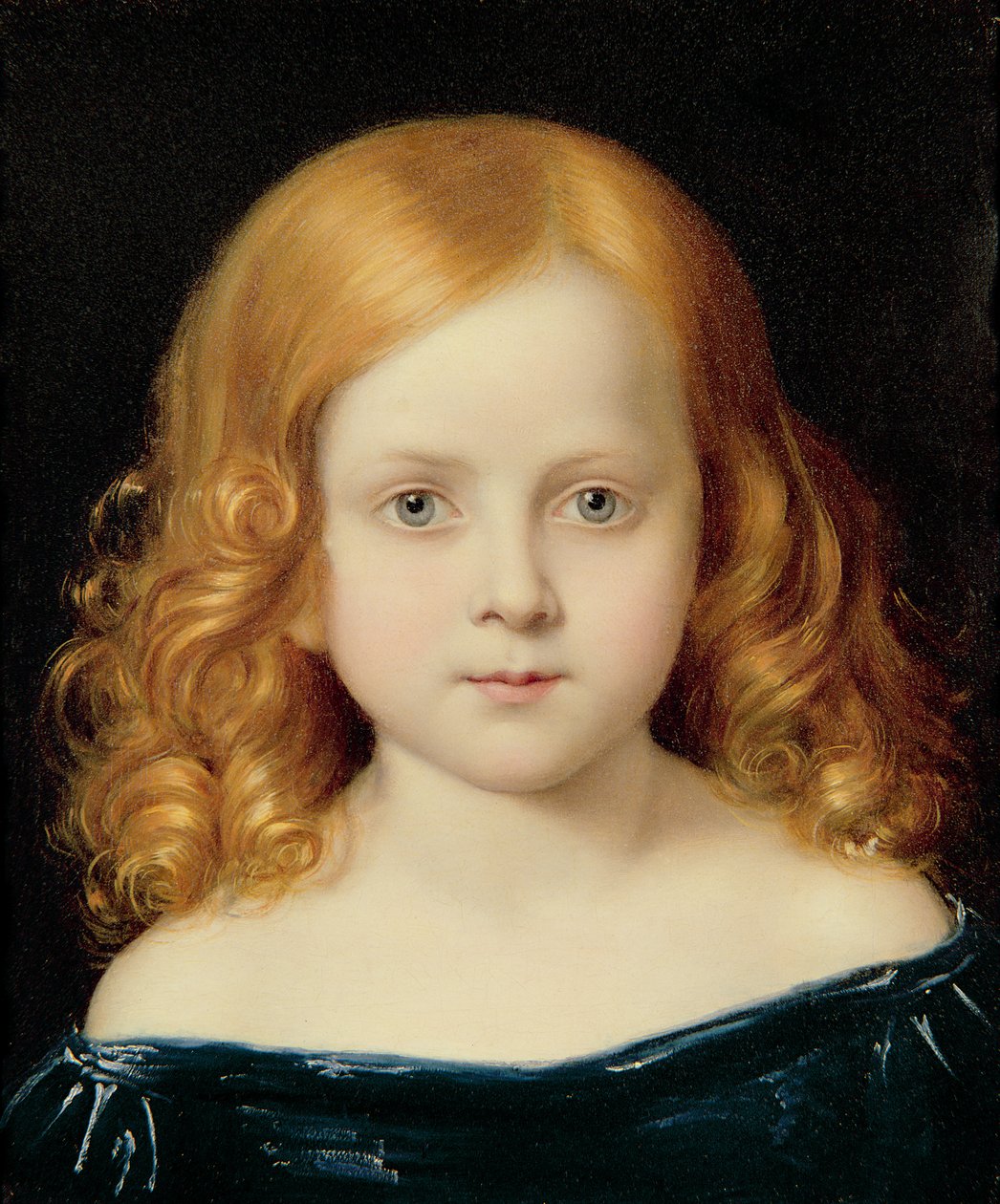 A művész lányának portréja alkotó: Charles West Cope
