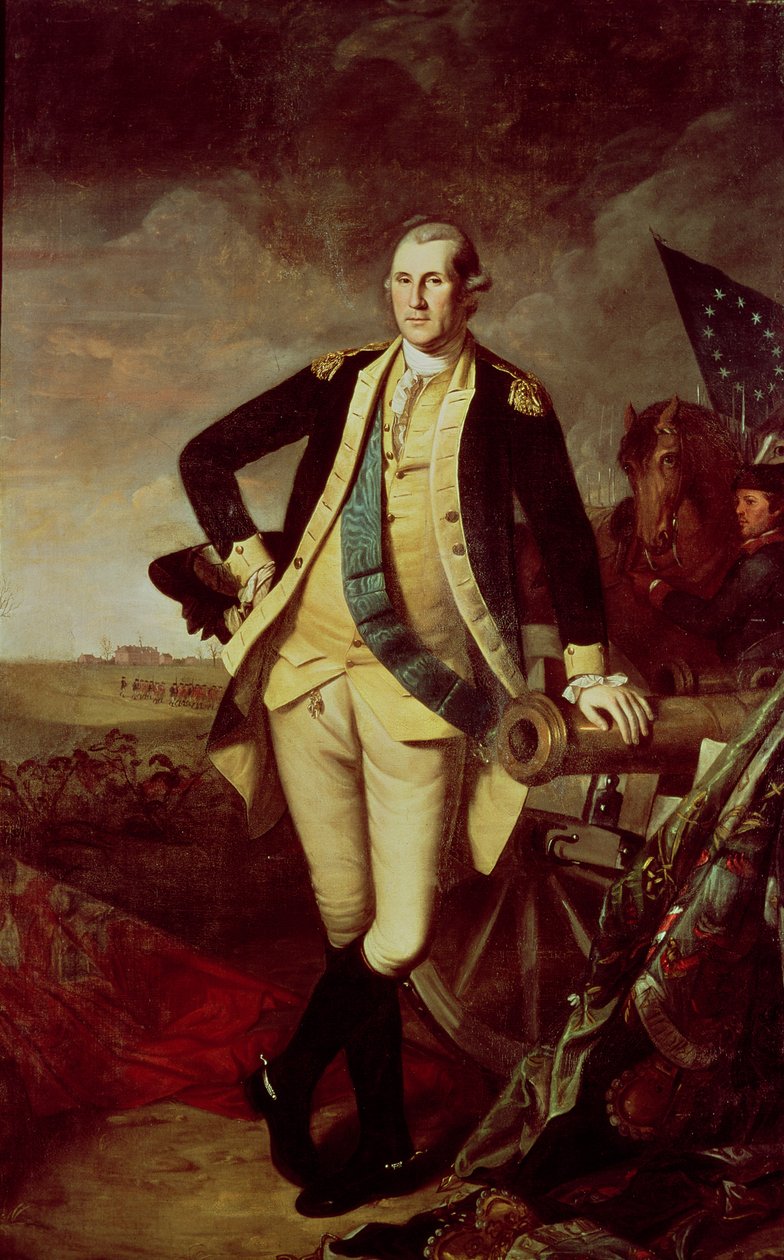 George Washington Princetonban, 1779 alkotó: Charles Willson Peale