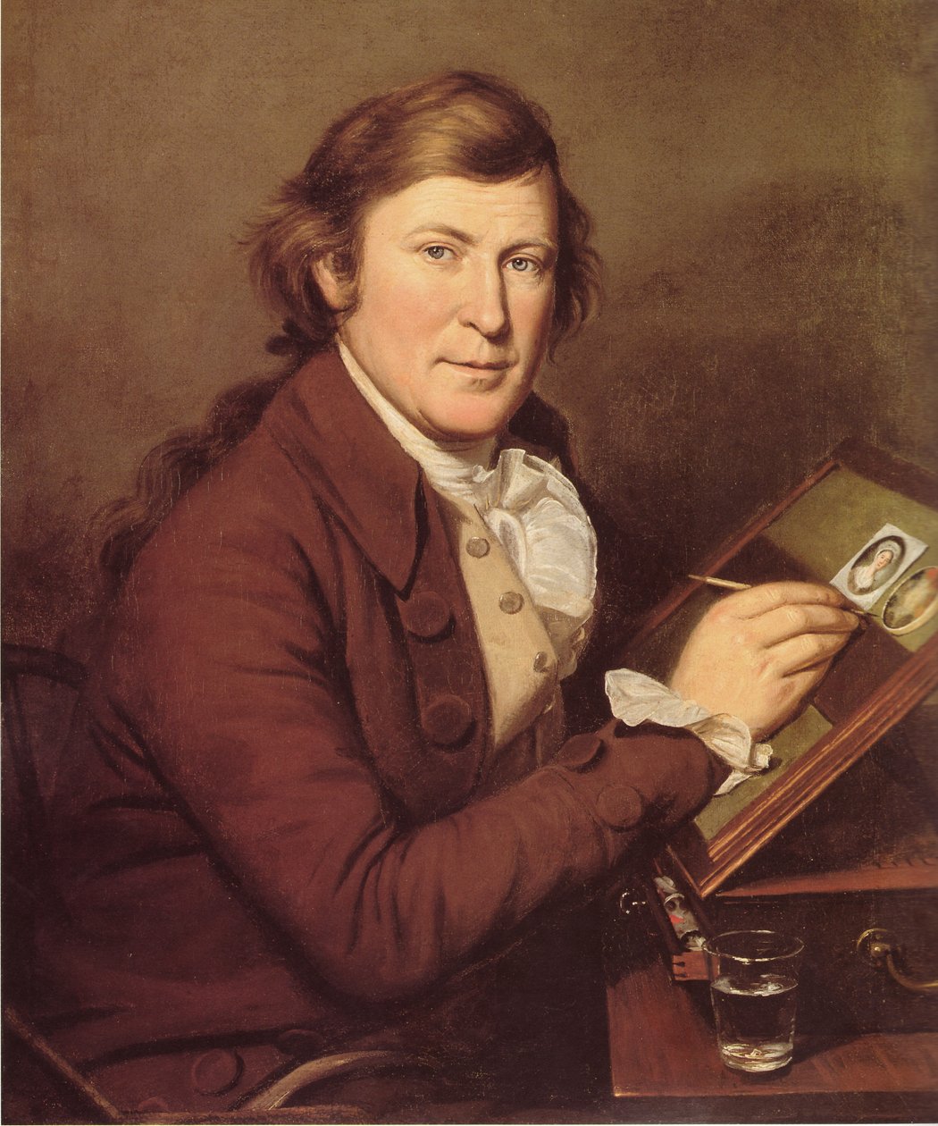 James A miniatűr festésen kívül alkotó: Charles Willson Peale