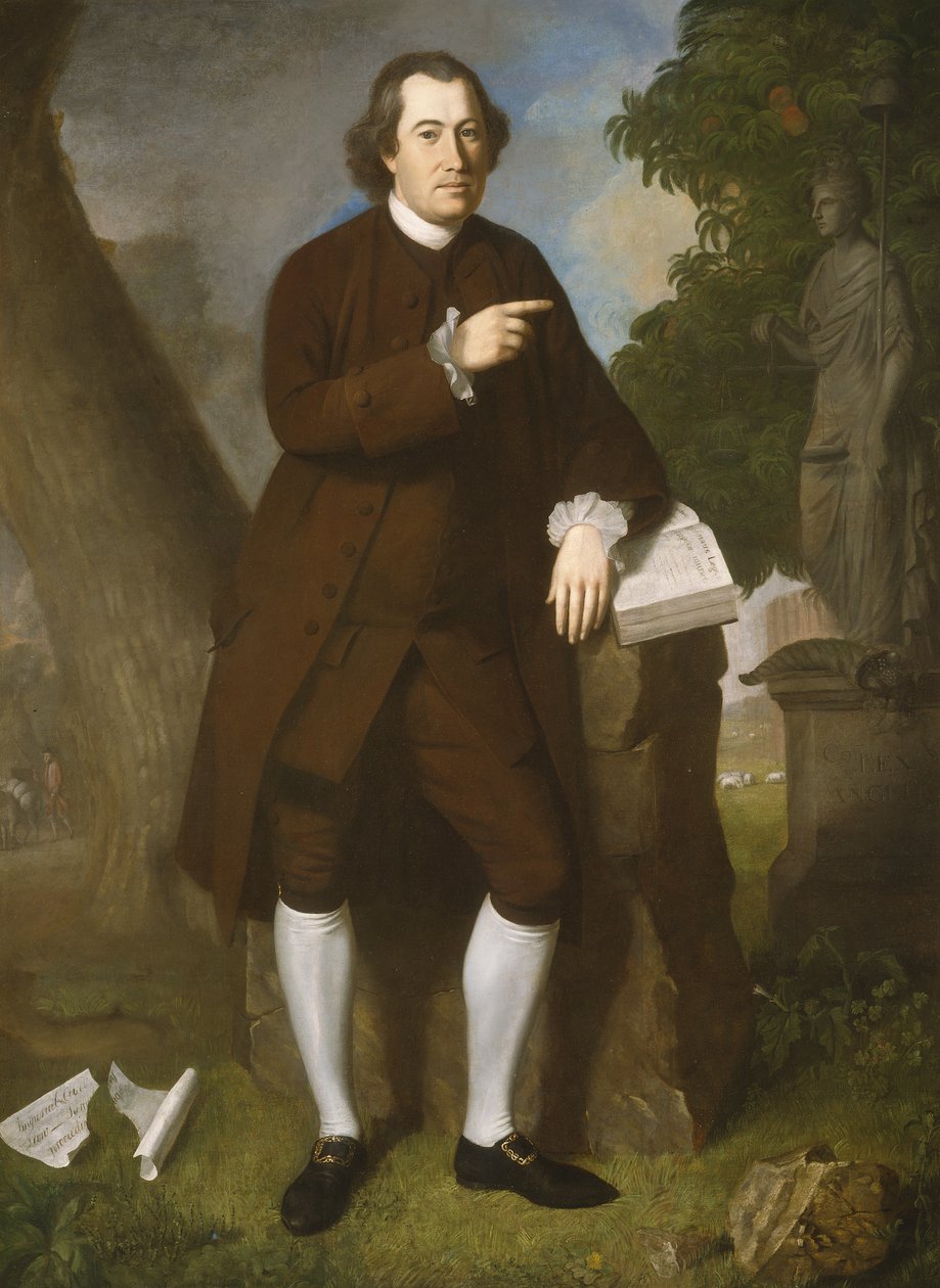 John Beale Bordley, 1770 alkotó: Charles Willson Peale