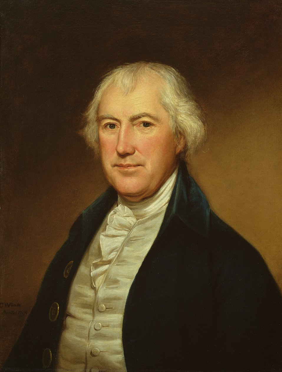 John Beale Bordley, 1790 (olaj, vászon a fedélzeten) alkotó: Charles Willson Peale
