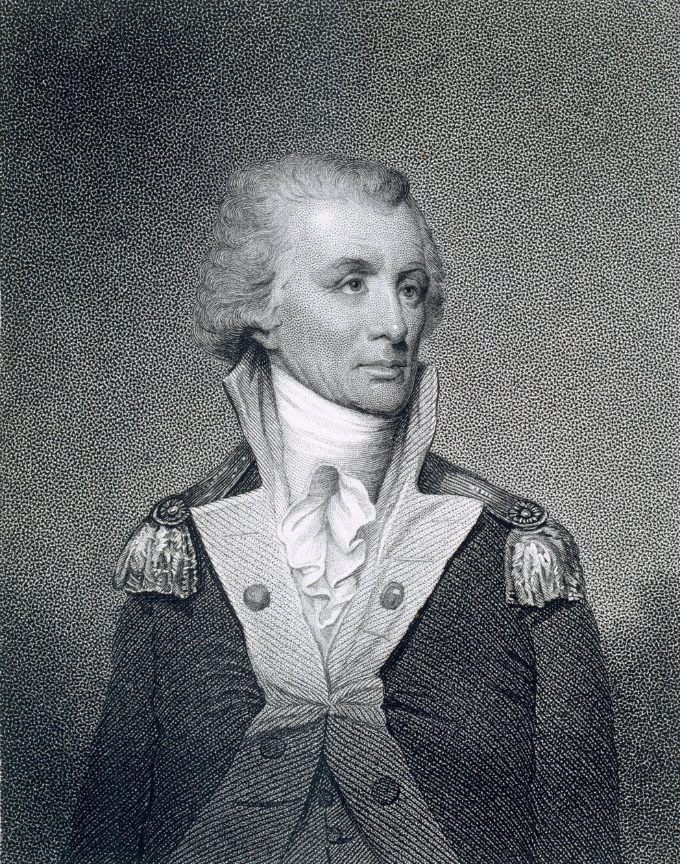 Thomas Sumter vezérőrnagy (1734-1832), amelyet George Parker (fl.1834-1868) metszett az eredeti William G. Armstrong (1823-90) rajza után alkotó: Charles Willson Peale