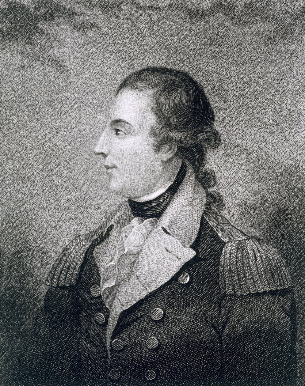 Richard Montgomery (1736-75) E. Mackenzie metszete alkotó: Charles Willson Peale
