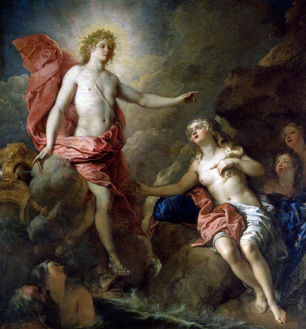 Apollo és Thetisn alkotó: Charles de la Fosse