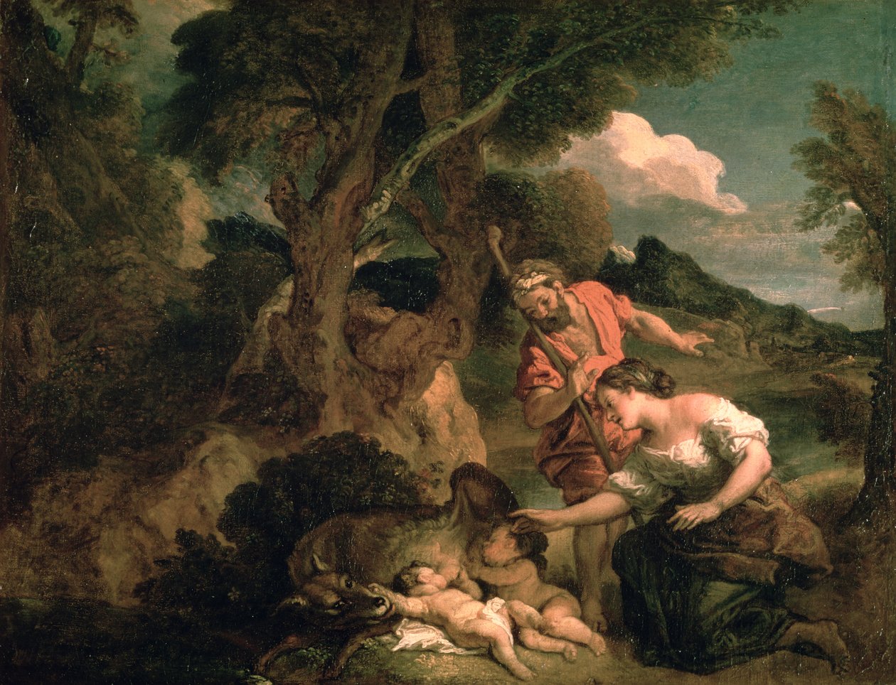 Romulus és Remus alkotó: Charles de la Fosse
