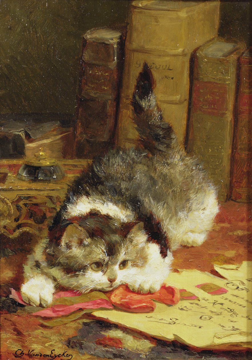 Stalking Cat alkotó: Charles van den Eycken