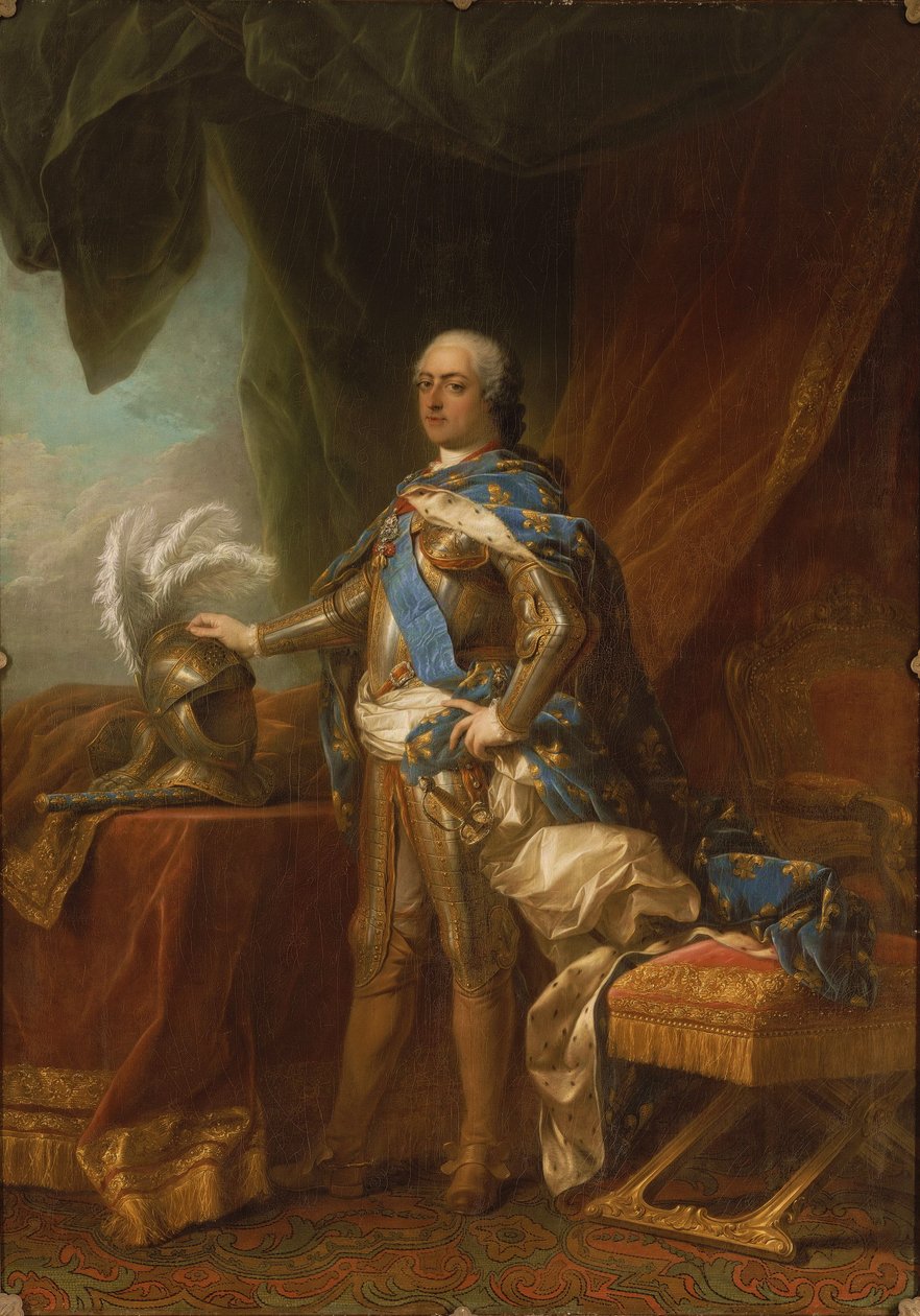 Lajos XV alkotó: Charles André van Loo
