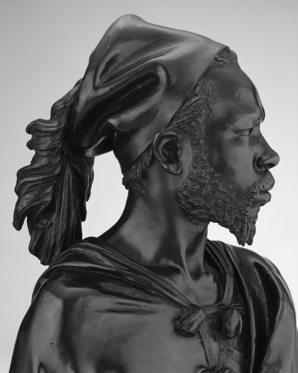 Saïd Abdallah, a Darfour People mellszobra alkotó: Charles Henri Joseph Cordier