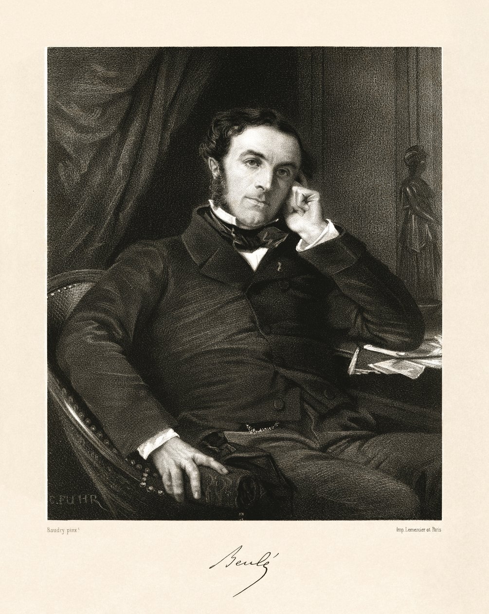 Charles Beulé, 1865-66 alkotó: Charles Jeremie Fuhr