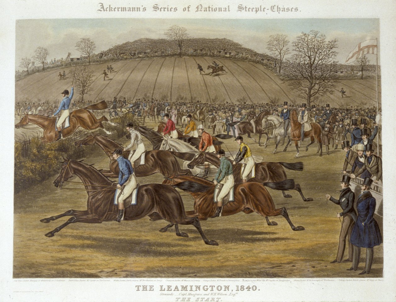The Leamington, 1840. október 20.: A kezdet (színes litó) alkotó: Charles Hunt