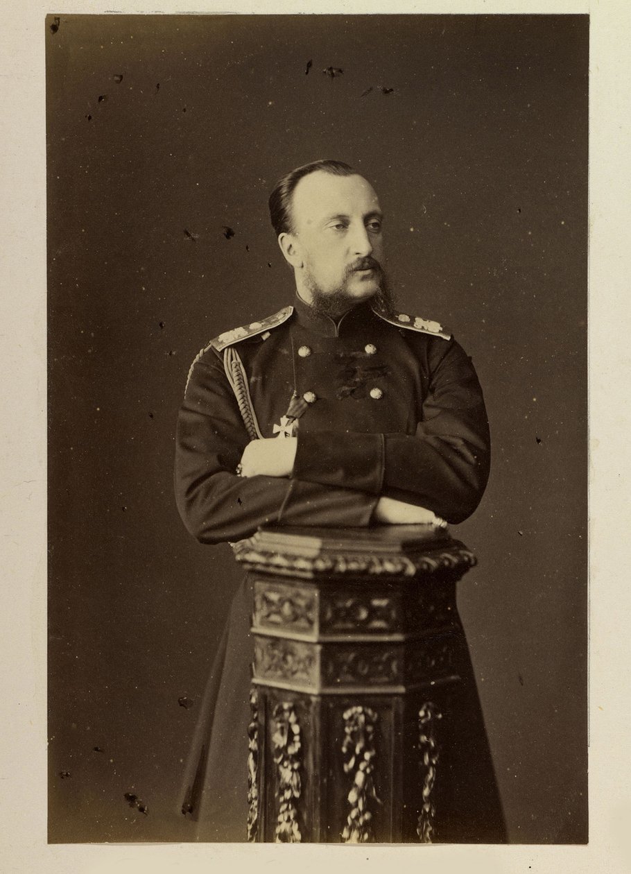 Nicolas Nikolaievitch de Russie – Nicholas Nikolaevich (idősebb) orosz nagyherceg (1831-1891) portréja, Bergamasco, Charles (Karl) (1830-1896). Albumin Photo alkotó: Charles Bergamasco