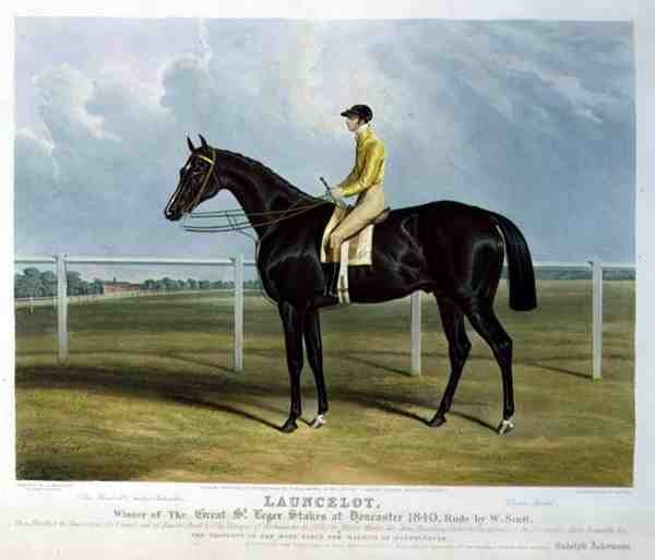 „Launcelot”, a Doncaster-i Great St. Leger Stakes győztese alkotó: Charles (after) Hancock