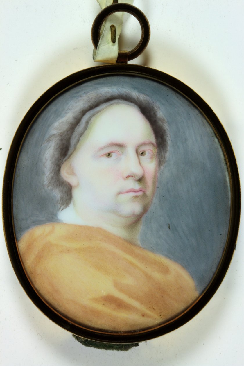 Humphrey Wanley (zománc) alkotó: Charles (attr.to) Boit