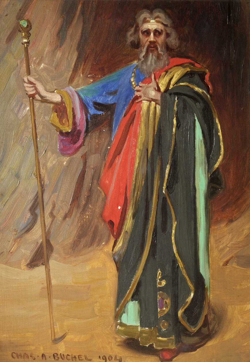 Lyn Harding mint Prospero alkotó: Charles A. Buchel