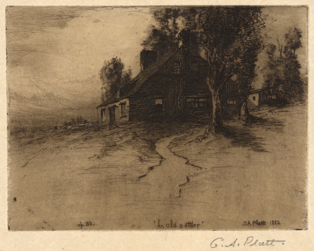Egy öreg telepes alkotó: Charles A. Platt