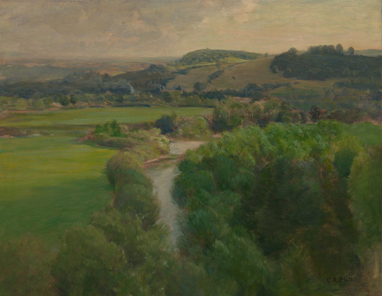 Cornish táj alkotó: Charles A. Platt