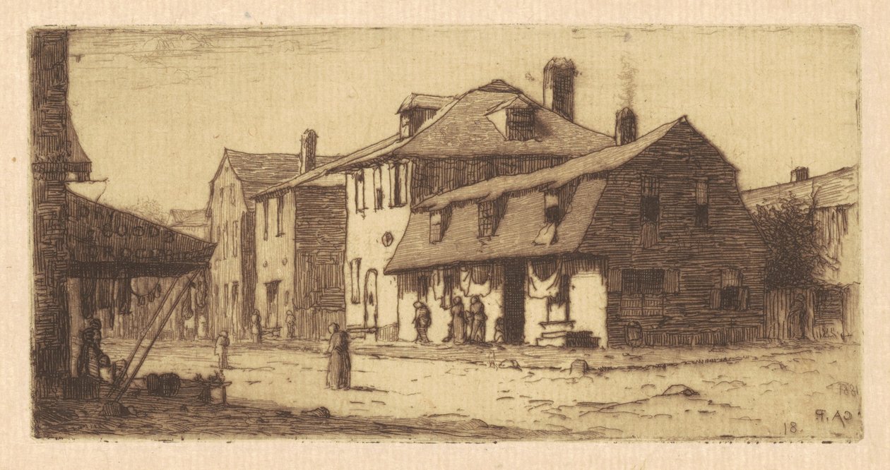 Thames Street, Newport alkotó: Charles A. Platt
