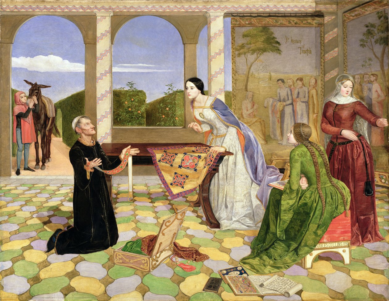 Berengaria riasztója férje, Richard Coeur de Lion biztonsága érdekében alkotó: Charles Alston Collins