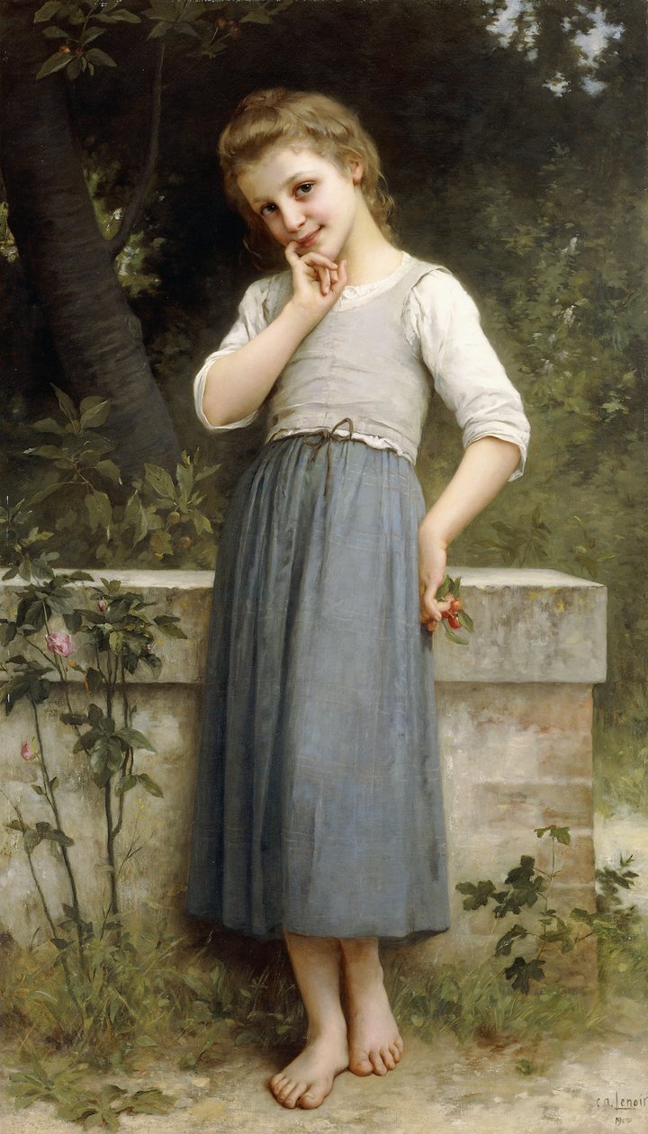 A cseresznyeszedő, 1900 alkotó: Charles Amable Lenoir