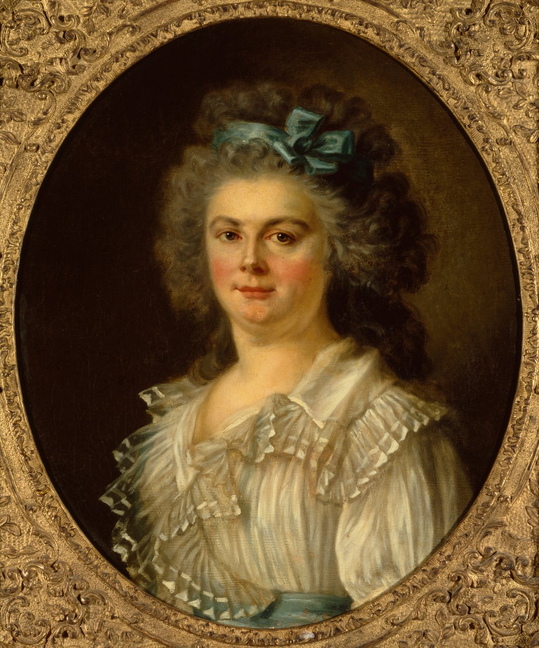 Egy hölgy portréja alkotó: Charles Amedee Philippe van Loo
