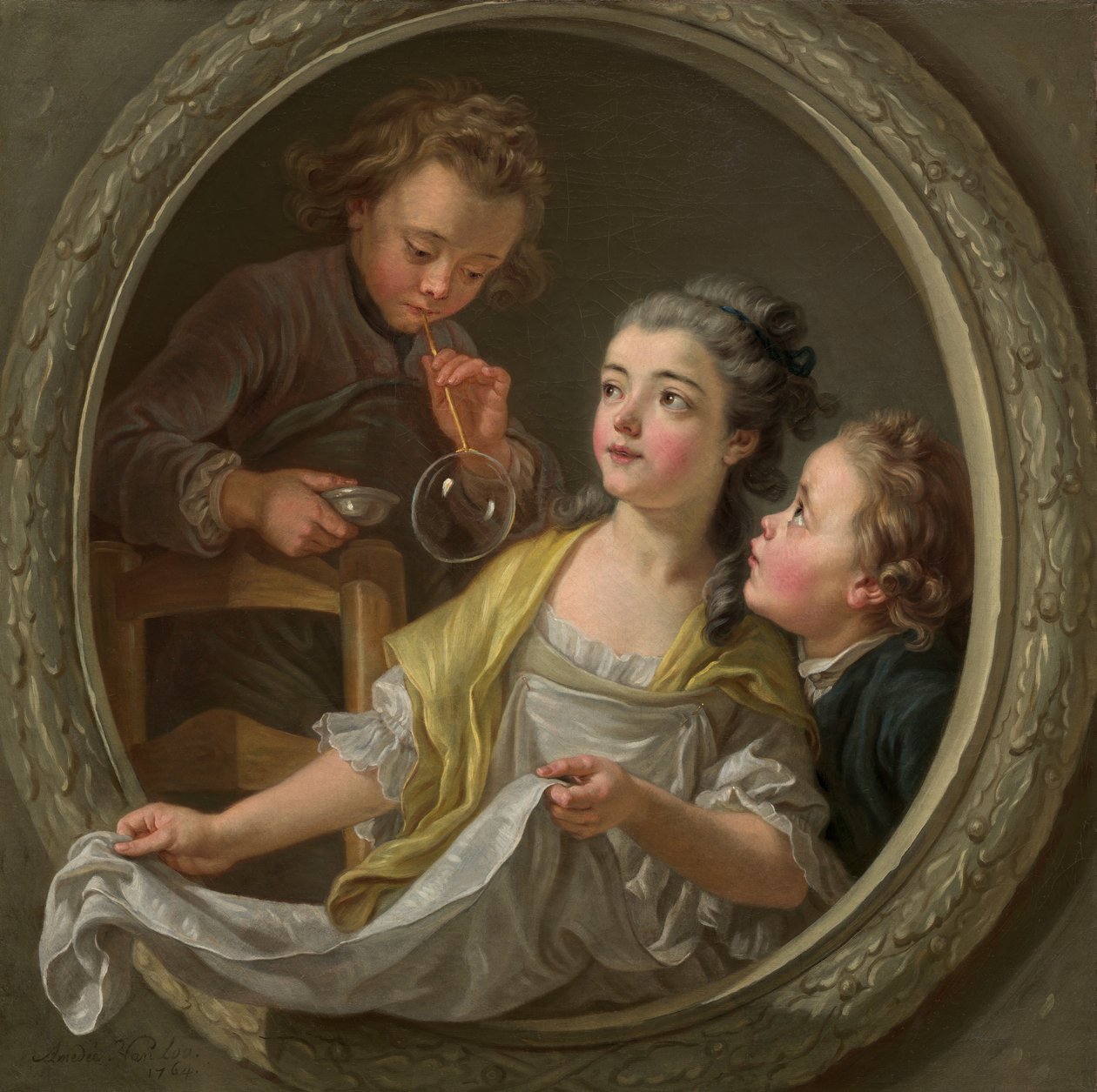 Szappanbuborékok alkotó: Charles Amedee Philippe van Loo