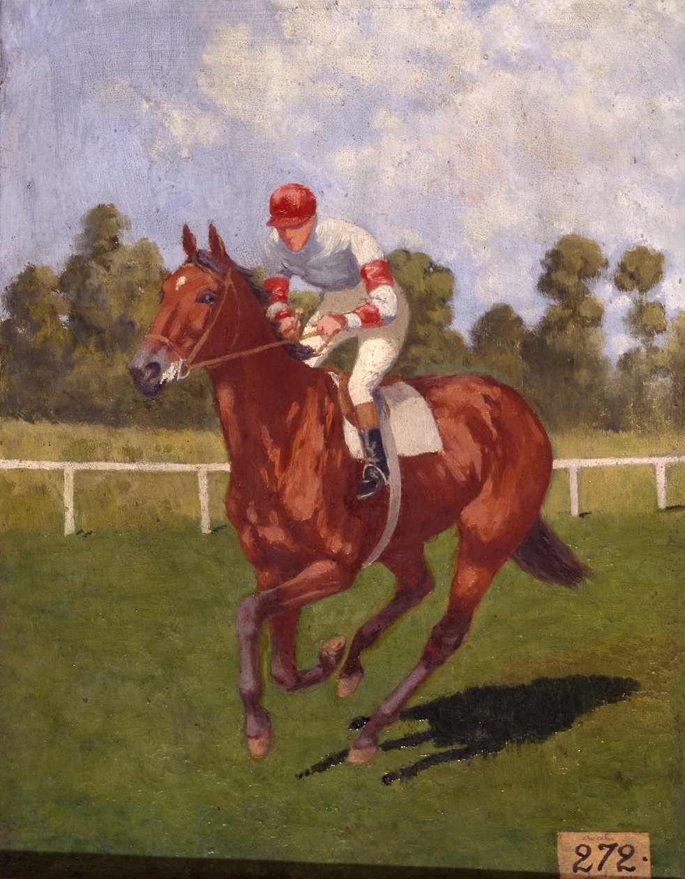 Verseny ló alkotó: Charles Ancelin