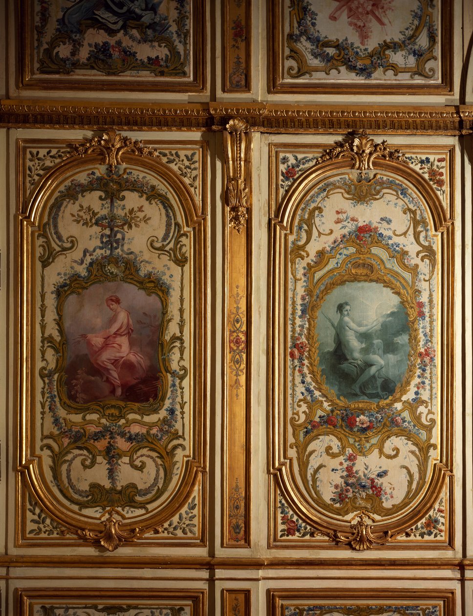 Pannót festett: Charles-Andre Van Loo (1684-1745), Chateau de Fontainebleau, Franciaország alkotó: Charles André van Loo