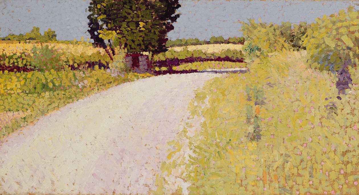 Path in the Country, 1886 körül (olaj, vászon) alkotó: Charles Angrand
