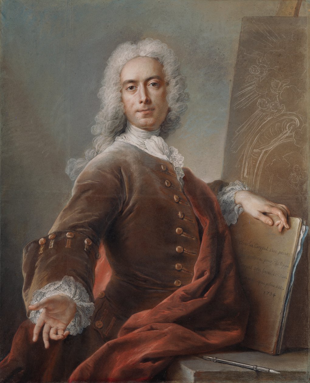 Önarckép alkotó: Charles Antoine Coypel
