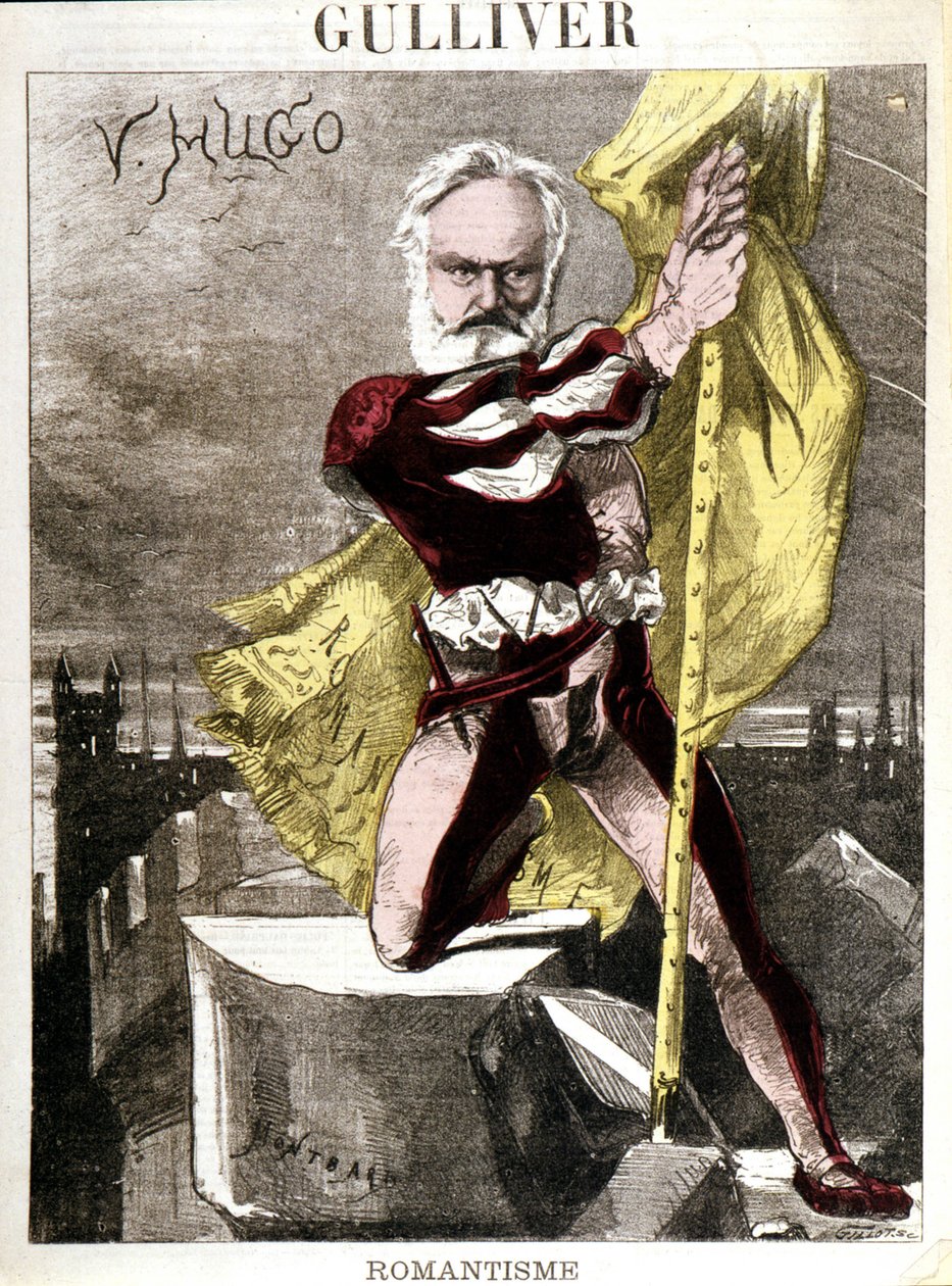 Victor Hugo rajzfilmje, Georges Montbard (1841-1905). „Gulliver – romantika” alkotó: Charles Auguste Loye