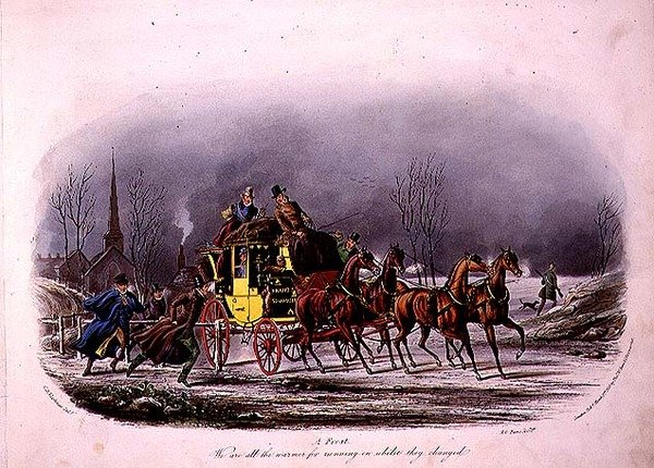 "A Frost", metszett R.G. Reeve (fl.1811-37) pub. írta Thomas McLean alkotó: Charles B. (after) Newhouse