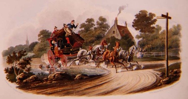 "An Alarming Reason", metszett R.G. Reeve (fl.1811-37) pub. írta Thomas McLean alkotó: Charles B. (after) Newhouse