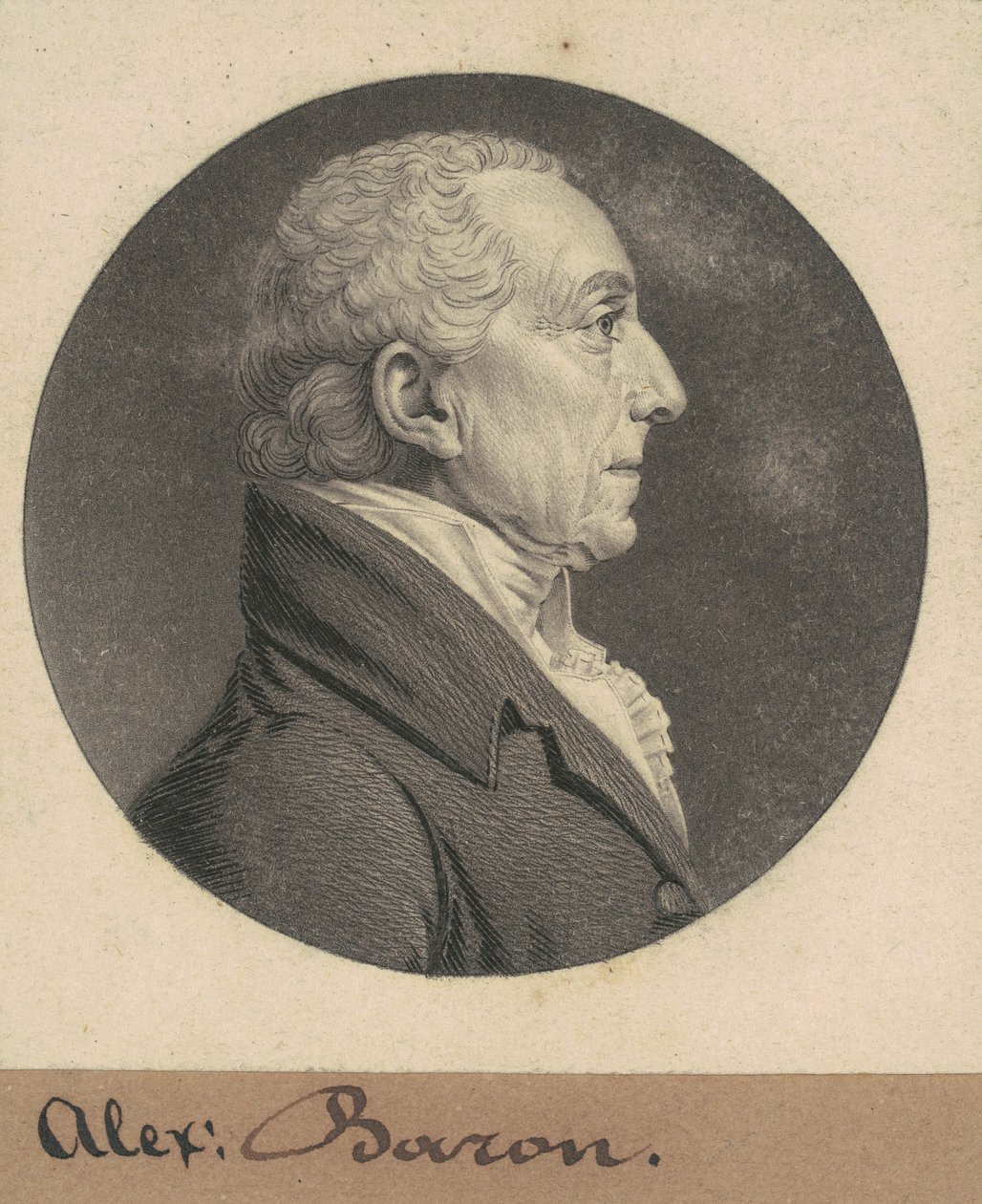 Sándor báró alkotó: Charles B. J. Févret de Saint Mémin