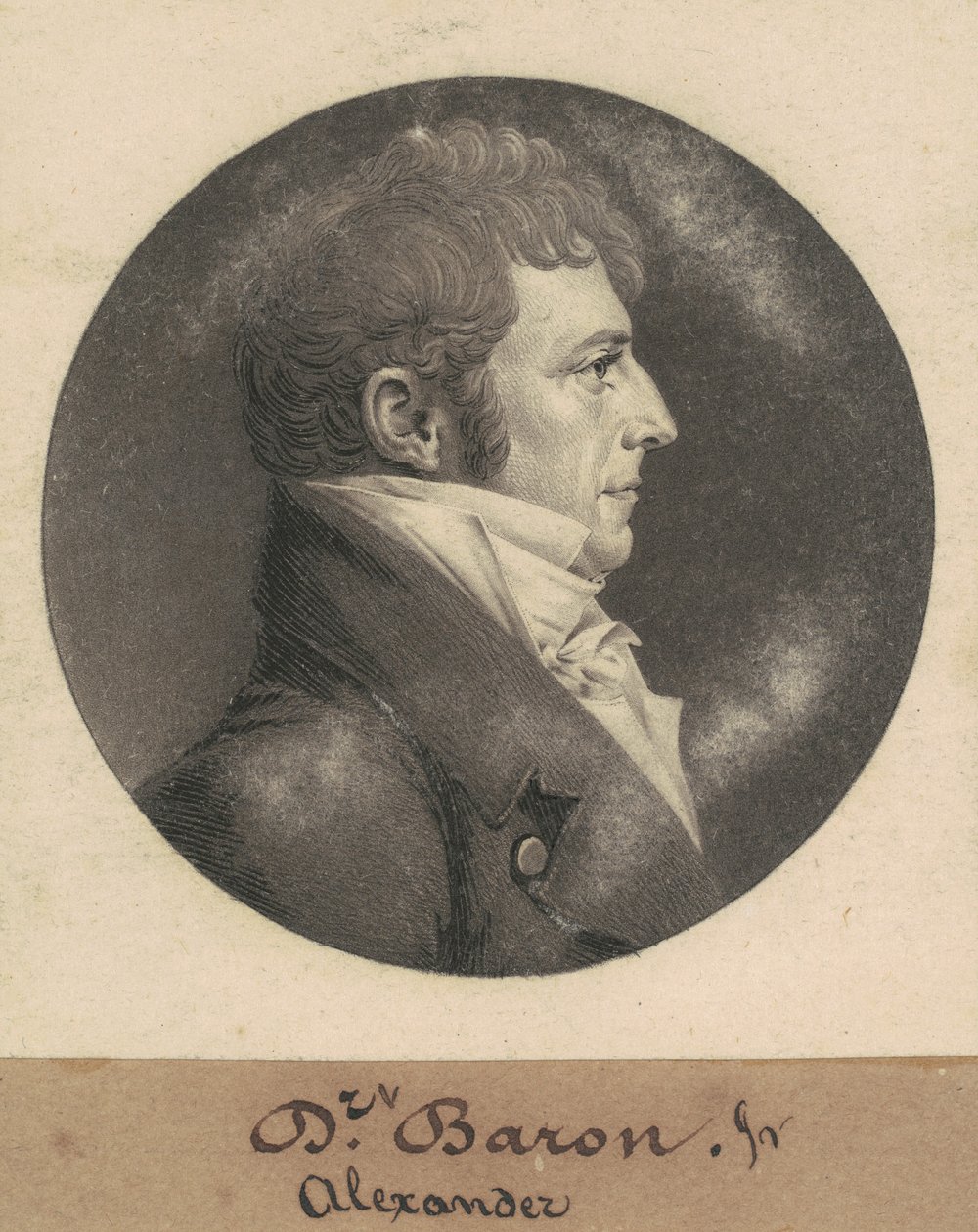 Sándor Baron, ifj. alkotó: Charles B. J. Févret de Saint Mémin