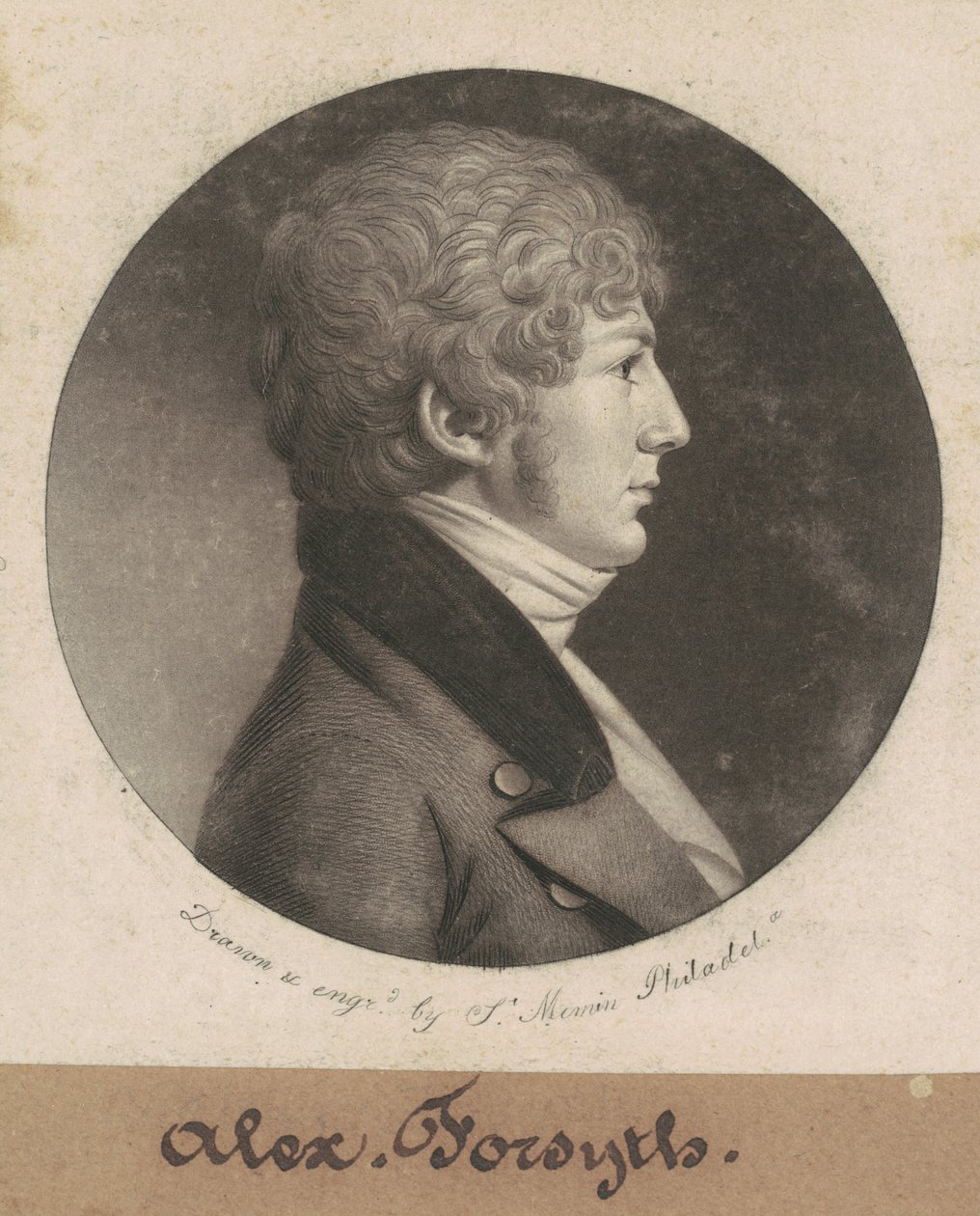 Alexander Forsyth alkotó: Charles B. J. Févret de Saint Mémin
