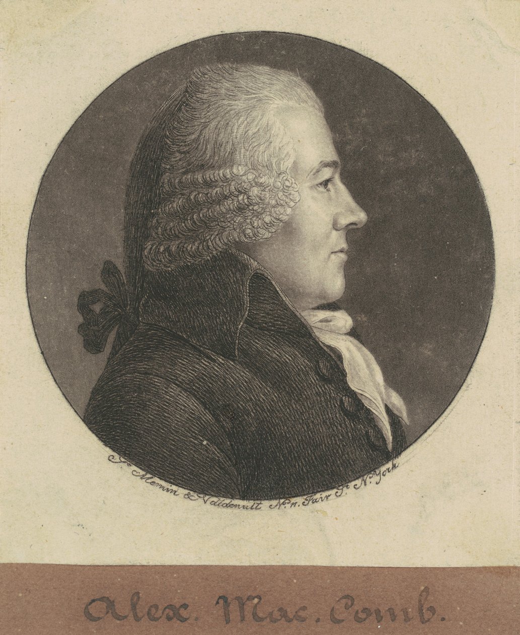 Sándor Macomb alkotó: Charles B. J. Févret de Saint Mémin