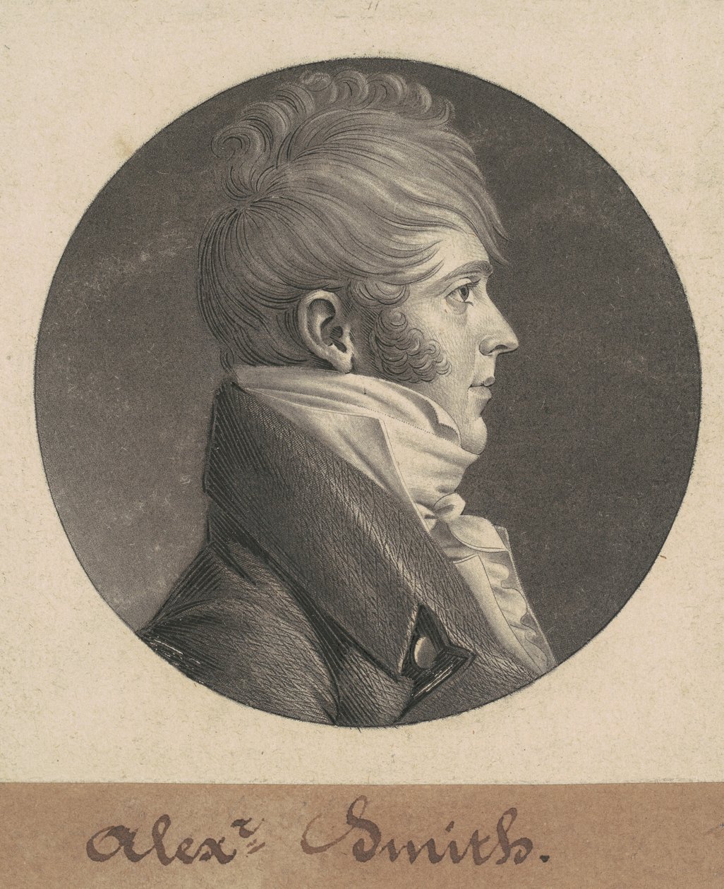 Sándor Smith alkotó: Charles B. J. Févret de Saint Mémin