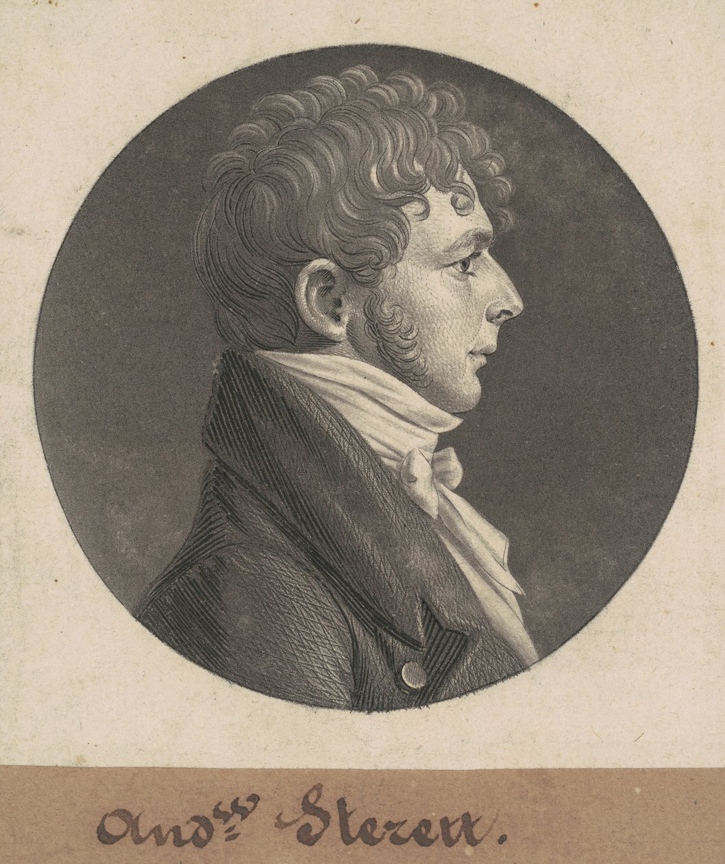 Andrew Steret alkotó: Charles B. J. Févret de Saint Mémin