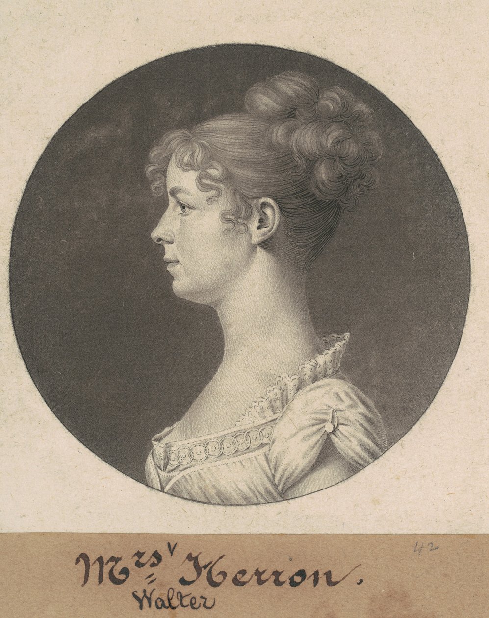 Ann Plume Herron alkotó: Charles B. J. Févret de Saint Mémin