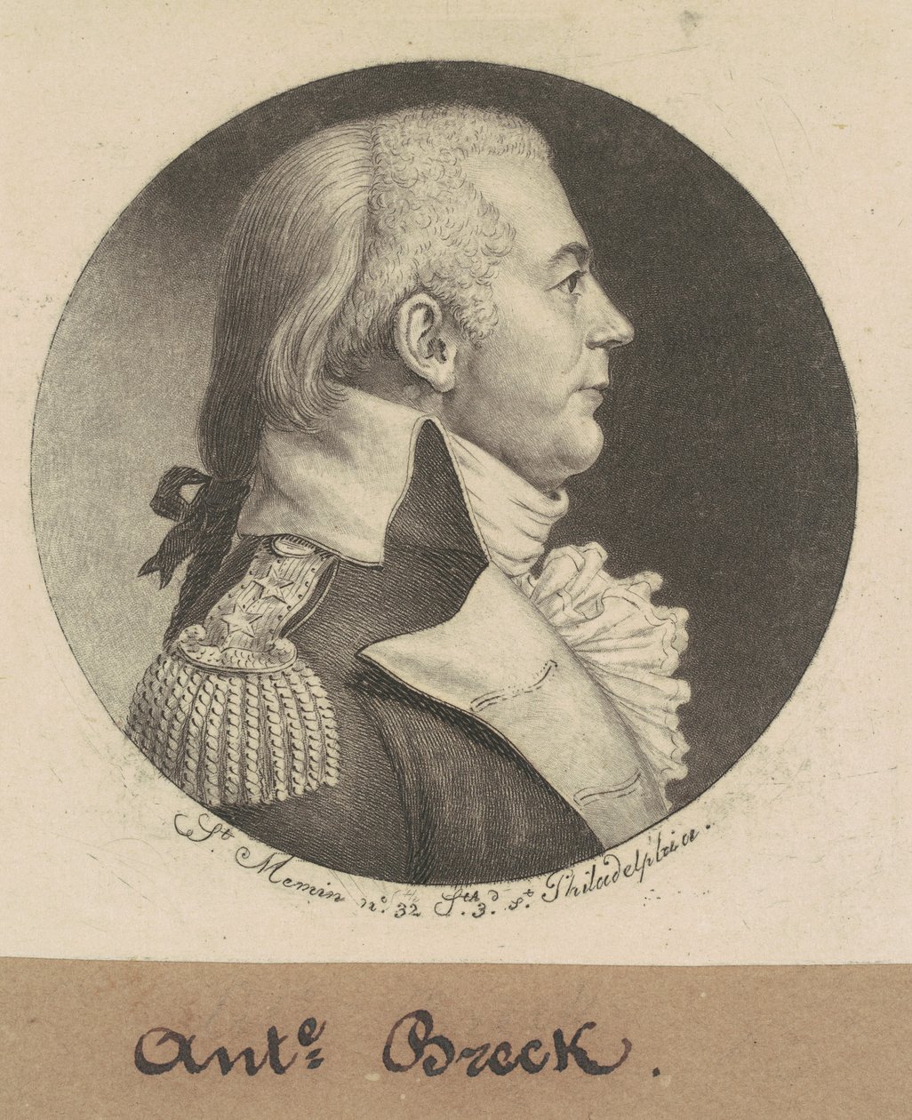 Anthony Breck alkotó: Charles B. J. Févret de Saint Mémin