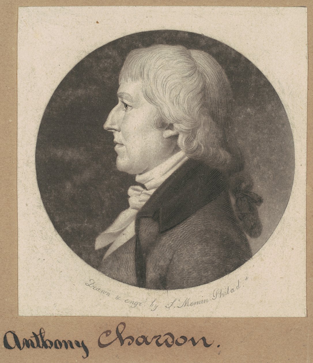 Anthony Chardon alkotó: Charles B. J. Févret de Saint Mémin