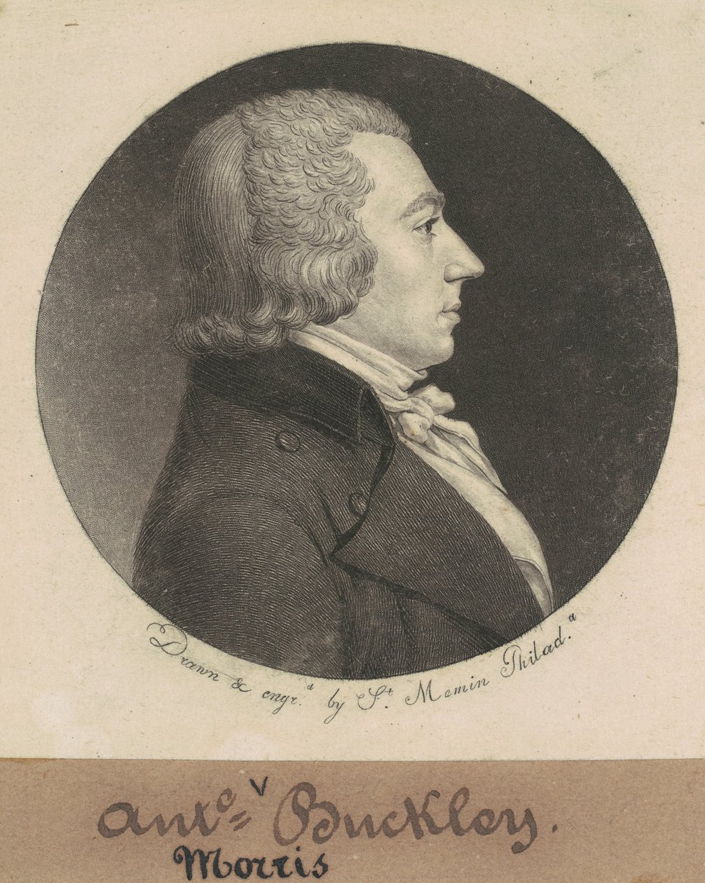 Anthony Morris Buckley alkotó: Charles B. J. Févret de Saint Mémin