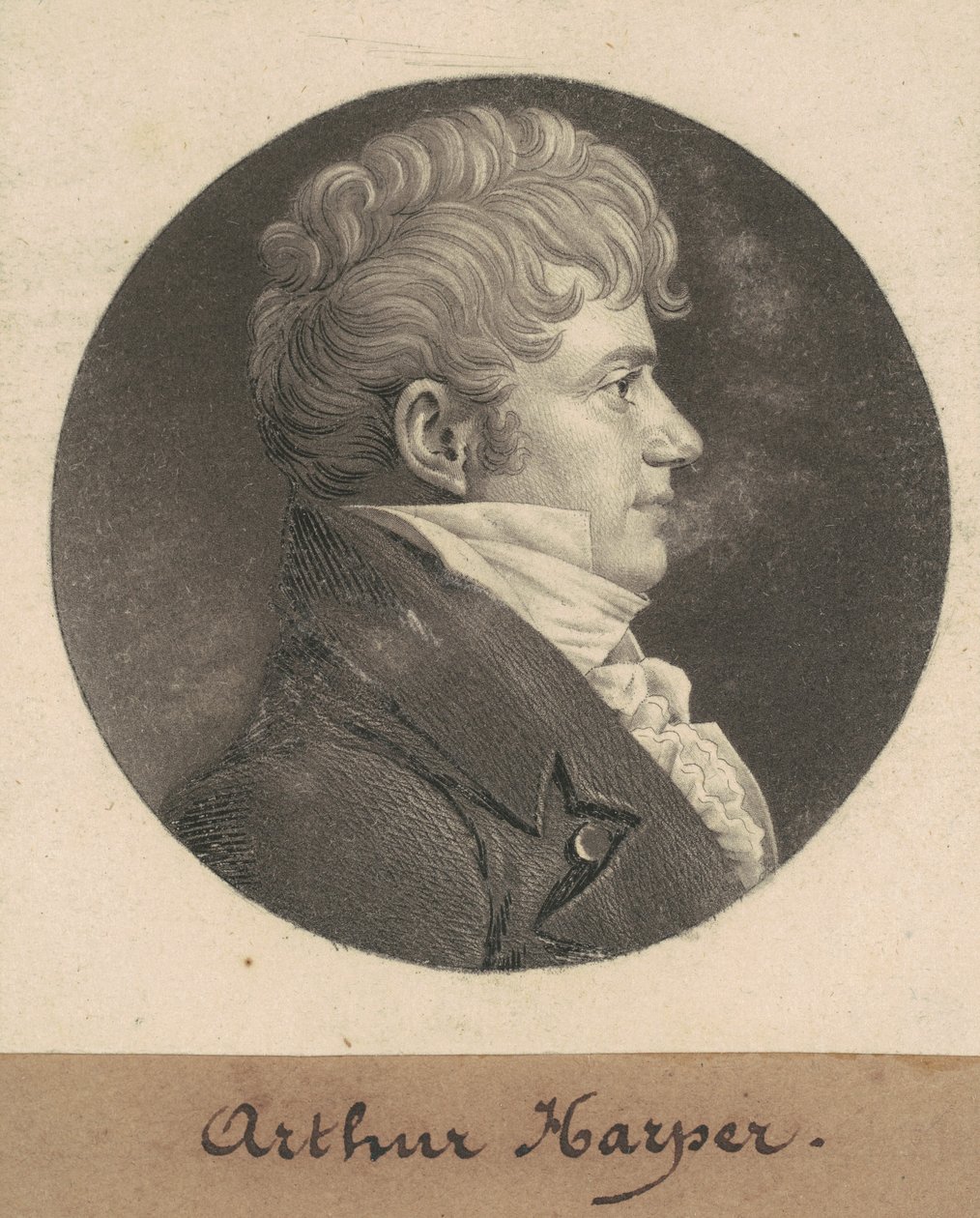Arthur Harper alkotó: Charles B. J. Févret de Saint Mémin