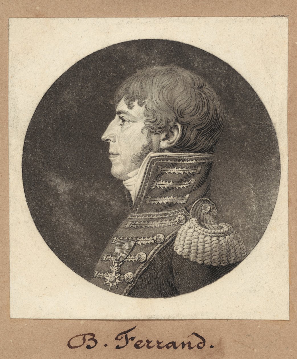 B. Ferrand alkotó: Charles B. J. Févret de Saint Mémin