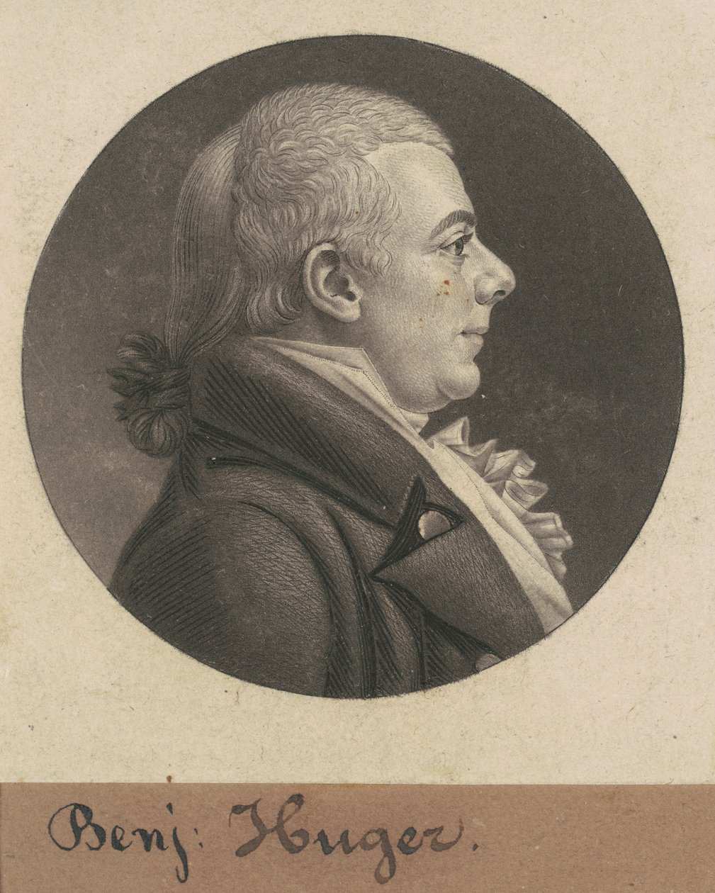Benjamin Huger alkotó: Charles B. J. Févret de Saint Mémin