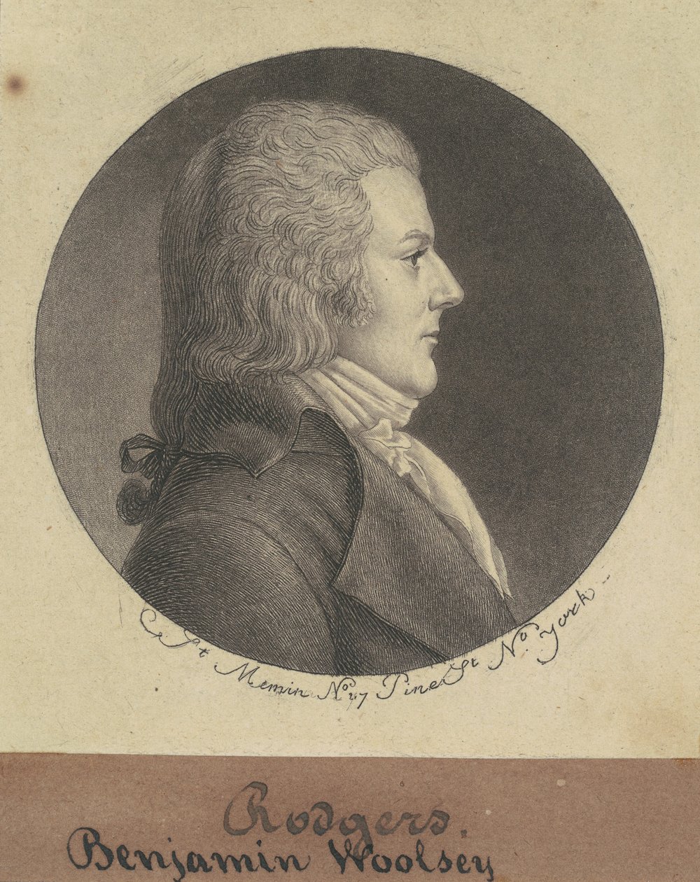 Benjamin Woolsey Rogers alkotó: Charles B. J. Févret de Saint Mémin