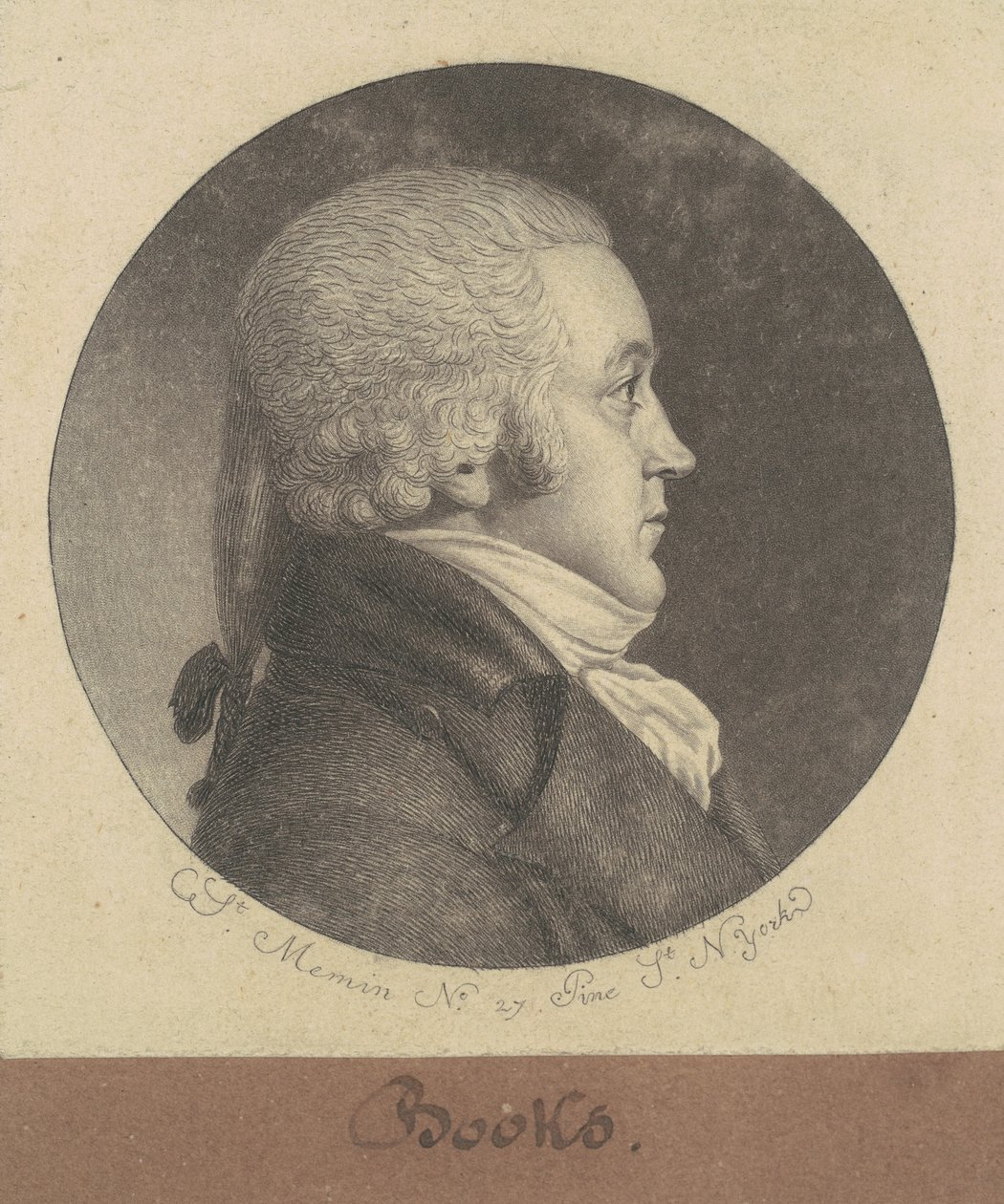 Brooks alkotó: Charles B. J. Févret de Saint Mémin