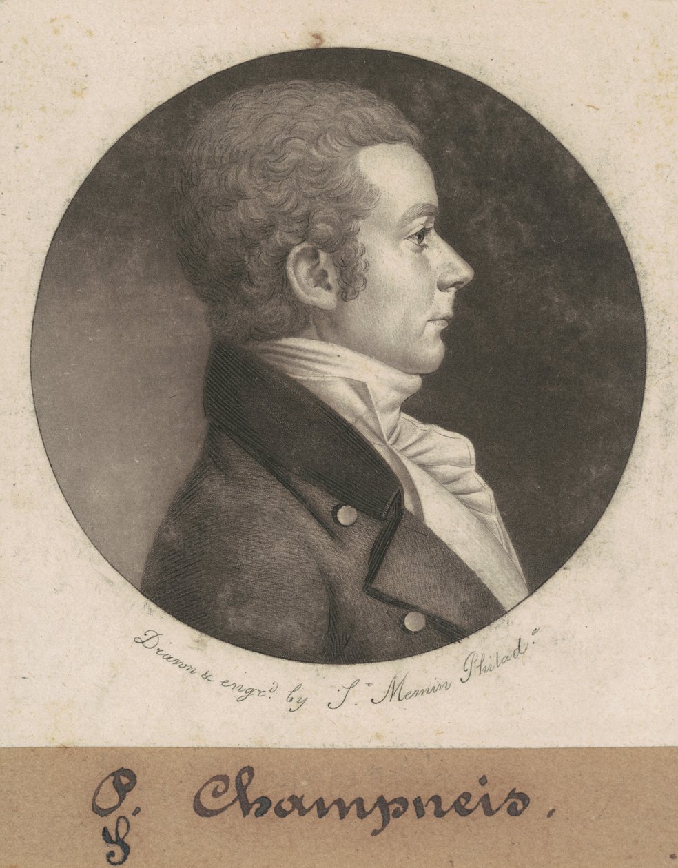 Vesztesz alkotó: Charles B. J. Févret de Saint Mémin