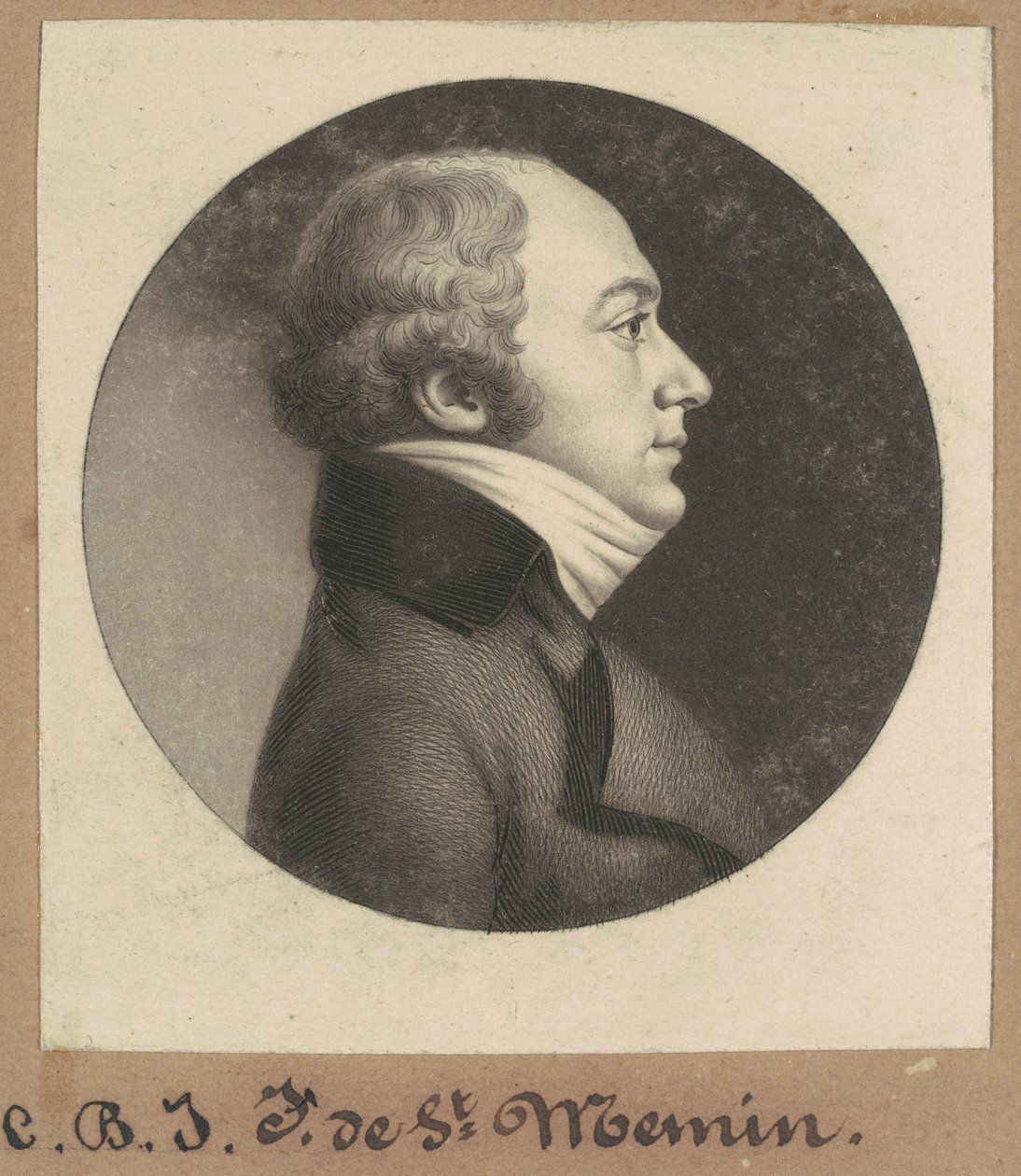 Charles Balthazar Julien Févret de Saint-Mémin alkotó: Charles B. J. Févret de Saint Mémin